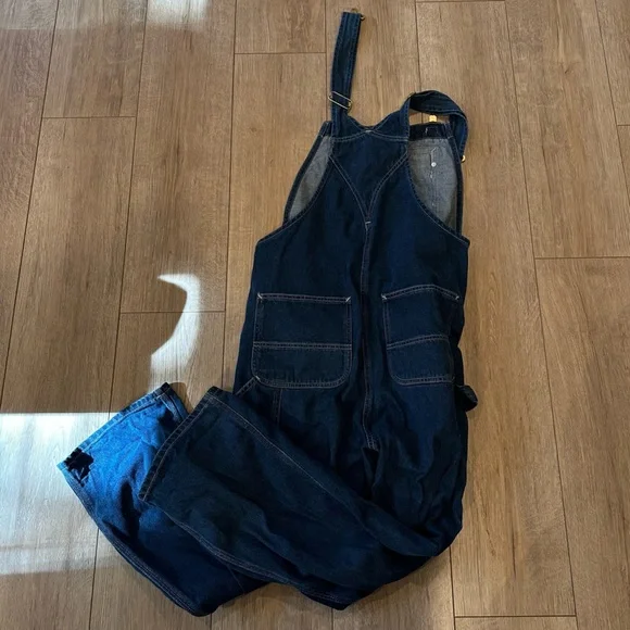 Carhartt Men's Loose Fit Denim Bib Overall - Picture 4 of 6